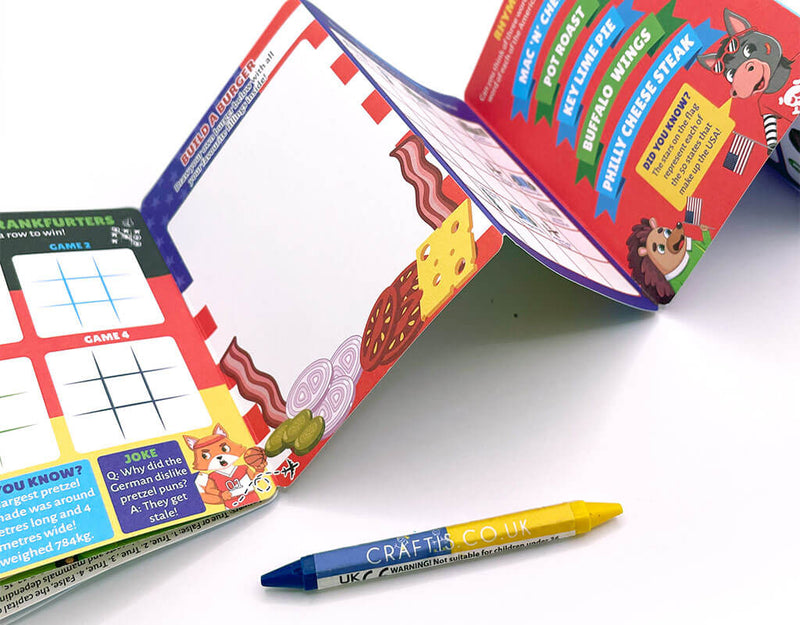 Load image into Gallery viewer, Bizzi packs, Kids activity packs, adventure packs, Bizzi kids activity pack, activity pack.
adventure themed activity packs. Double ended crayons. Craftis double ended crayons. Craftis crayons.
Activities for children, activities for kids.