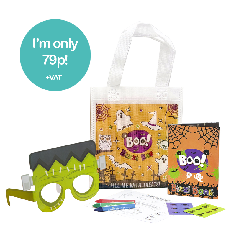 Load image into Gallery viewer, Halloween Bizzi Kids Activity Bags (Case of 200)