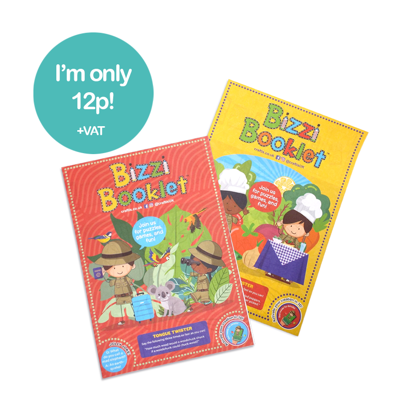 Load image into Gallery viewer, Bizzi Kids A5 Activity Booklets with AR Scan & Play (Case of 400)
