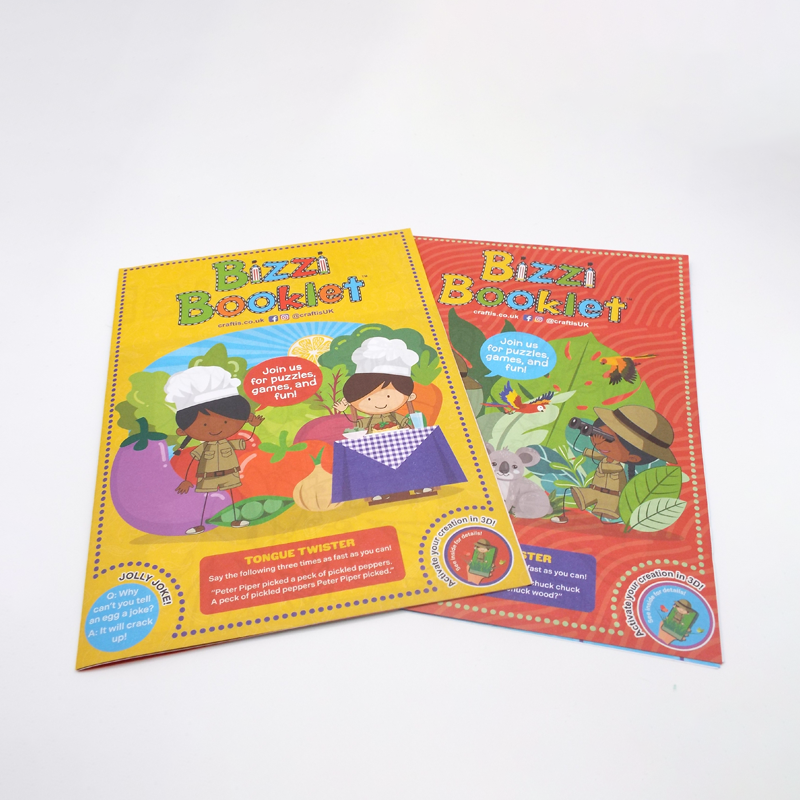 Load image into Gallery viewer, A3 folded to A5 activity booklet, activity booklet for kids. Jungle booklet, Chef booklet. Activities for kids. A3 activities for kid. A5 activities for kids.