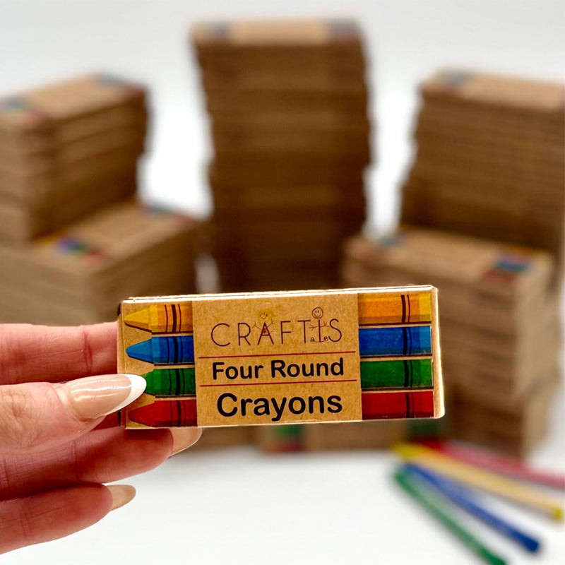 Load image into Gallery viewer, Craftis Round Crayons (Case of 200 crayon packs)
