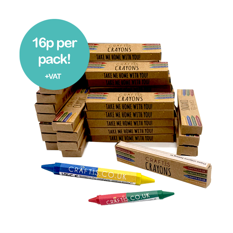 Load image into Gallery viewer, Craftis Double-Ended Crayons (Case of 200 packs)
