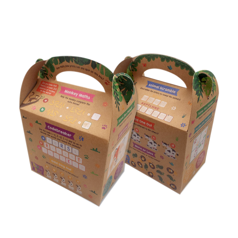 Load image into Gallery viewer, Kraft Bizzi Kids Takeaway Boxes Pet/Farm (Case of 200)