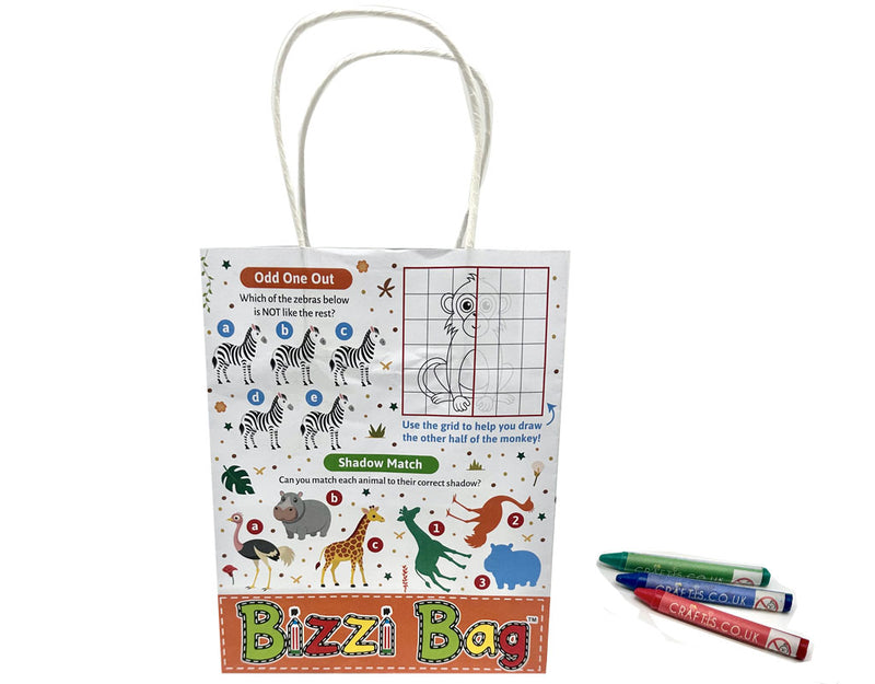 Load image into Gallery viewer, Pet Meal Bags, Farm meal bags, safari meal bags, zoo meal bags.
Pet animals, farm animals, safari animals, zoo animals.
Craftis Crayons, round crayons, Craftis round crayons.
Whit meal bags, White bizzi bags.