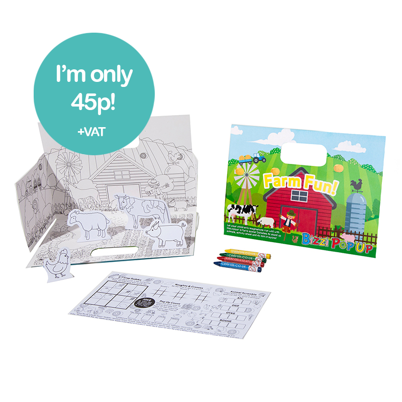 Load image into Gallery viewer, Farm Pop Up Activity Packs (Case of 200)