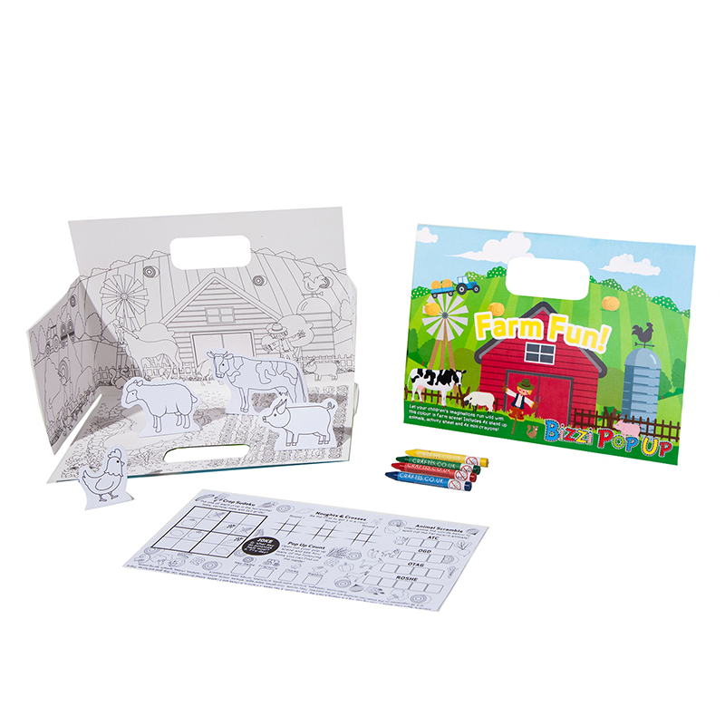 Load image into Gallery viewer, Farm Pop Up Activity Packs (Case of 200)