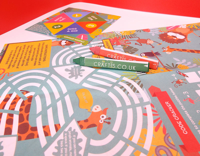 Load image into Gallery viewer, Craftis Childrens Activity Packs Filled Bizzi Bag Pet Farm Safari Zoo Animals Activity Sheet Colouring In Augmented Reality Glasses Activities Puzzles Games 10