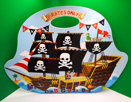 Craftis Childrens Kids Activity Packs Pirate Party Bag Unisex Boys Girls Generic Birthday Colouring In Activities Mask Card Game Stickers Crayons Paper 2