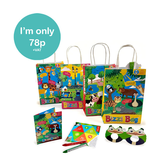 The Original Bizzi Bag with AR Scan & Play (Case of 200)