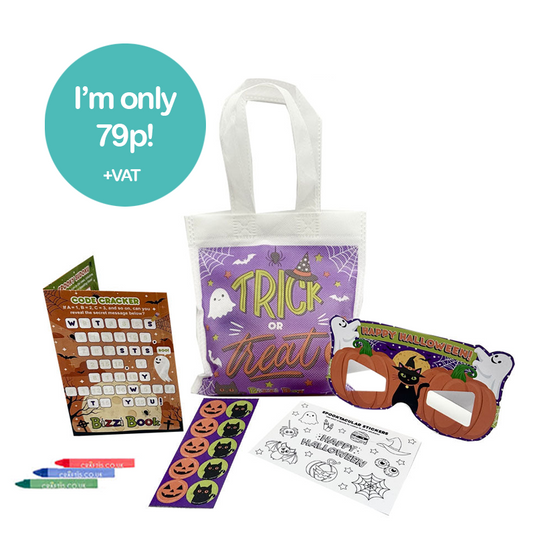 NEW Halloween Bizzi Kids Activity Bags (Case of 200)