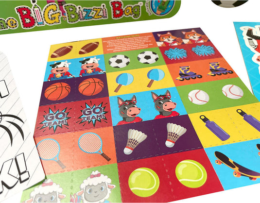 Sports/Disco Big Bizzi Party Bag with AR Scan & Play (Case of 60)