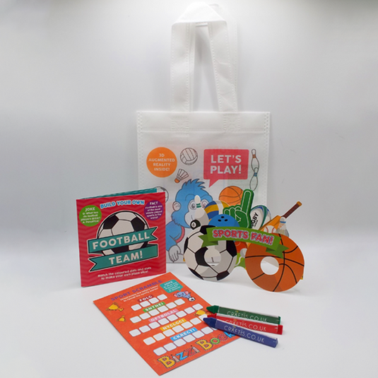 Bizzi Kids Activity Bags with AR Scan & Play (Case of 200)