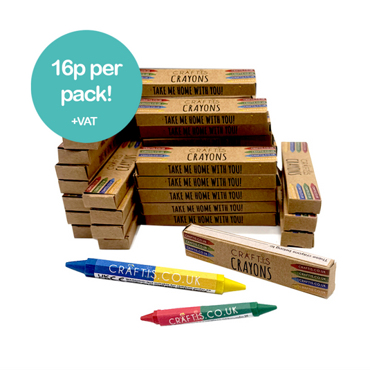 Craftis Double-Ended Crayons (Case of 200 packs)