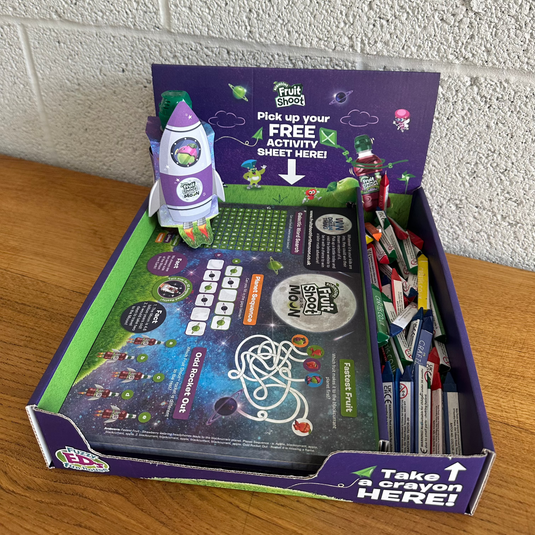 Sizzling Pubs/ Fruit Shoot™ for the Moon