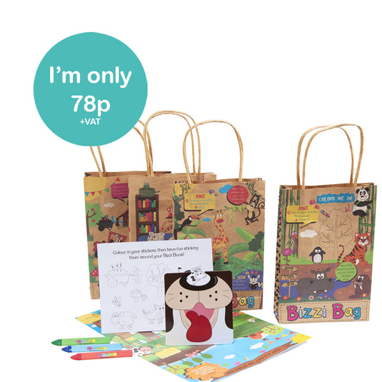 The Brown Kraft Bizzi Bag (Case of 200)