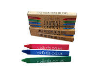 Craftis Triangular Crayons (Case of 200 crayon packs)