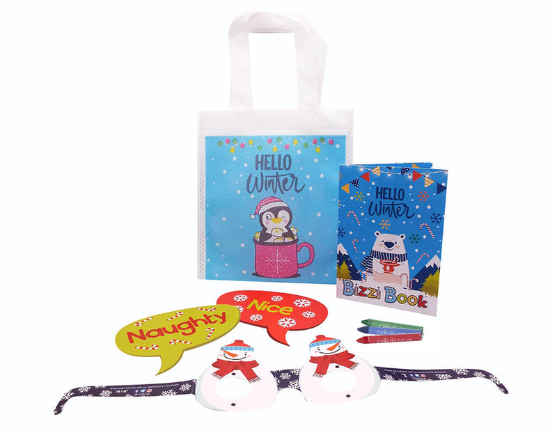 Load image into Gallery viewer, Hello Winter Bizzi Activity Bags
