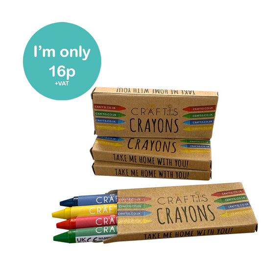 Craftis Round Crayons (Case of 200 crayon packs)