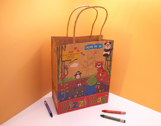 Kraft Bizzi Kids Takeaway Bags Pet Farm Safari Zoo Craftis